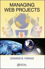 Managing Web Projects, Hardcover by Farkas, Edward B., Like New Used, Free sh... segunda mano  Embacar hacia Mexico