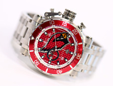 INVICTA NFL Masculino 52mm Aço Inoxidável Prata Preto+Vermelho+Amarelo Mostrador VD54 Quartzo comprar usado  Enviando para Brazil