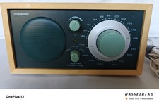 Rádio de mesa Henry Kloss modelo um AM/FM madeira de bordo azul-petróleo – Tivoli Audio comprar usado  Enviando para Brazil
