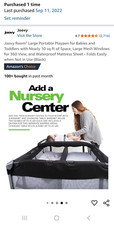 Joovy playard nursery for sale  Athol