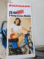 Werbeprospekt zündapp gang gebraucht kaufen  Wolfsburg