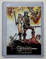 Cartão comercial "Arnold Schwarzenegger" assinado por Conan The Barbarian Artist 8/10 comprar usado  Enviando para Brazil