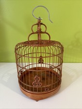 Vintage bamboo birdcage for sale  Great Neck