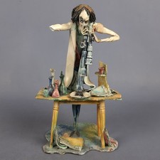 Scultura ceramica scricciolo usato  Inverigo