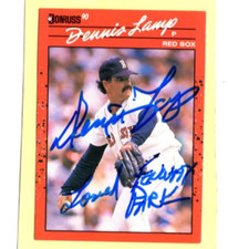 Autographed dennis lamp for sale  Plymouth