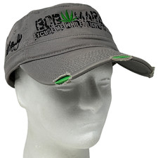 Boné cadete Bob Marley Excuse Me While I Light My Spliff cinza Strapback erva daninha comprar usado  Enviando para Brazil