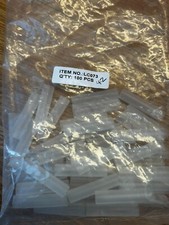 Clear plastic spacer for sale  RUGBY