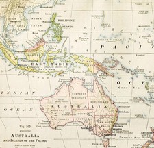 1920 map australia for sale  Cambridge