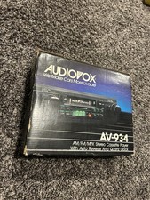 1987 Vintage Carro Reprodutor de Cassete Estéreo com Rádio AudioVox AV934 NÃO TESTADO comprar usado  Enviando para Brazil