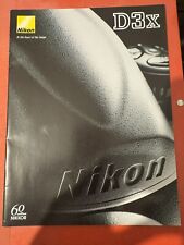 Nikon d3x product for sale  PUDSEY