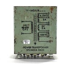 Transformador de potência vintage Sylvania 20533 amplificador de tubo 6.3V 2A, 5V 2A, 500 VDC comprar usado  Enviando para Brazil