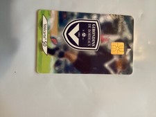 Rare télécarte girondins d'occasion  Fresnes-sur-Escaut