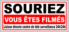 Autocollant video surveillance d'occasion  Châtillon
