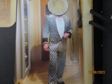 Party anzug schwarz gebraucht kaufen  Wennigsen