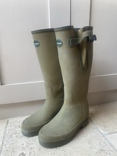 Chameau green wellies for sale  SUDBURY