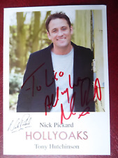 Hollyoaks cast card for sale  BLACKPOOL