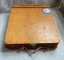 Vtg wicker wood for sale  Waukesha