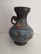 Ancien vase bronze d'occasion  Fayence