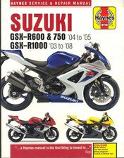 Suzuki gsxr600 gsxr750 for sale  DEWSBURY