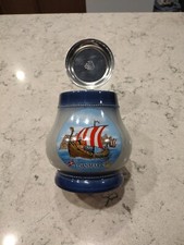Zinn beer stein for sale  Curtice