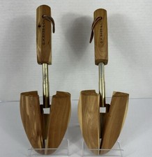 Usado, Par Vintage GH Bass & Co Madeira Cedro Madeira Sapato Tree Shapers Macas, Tamanho M comprar usado  Enviando para Brazil