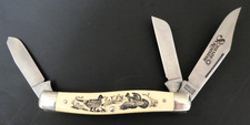 Vintage schrade scrimshaw for sale  Spanaway