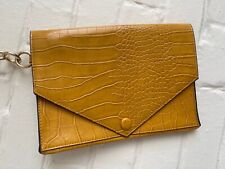 Zara yellow clutch for sale  UK