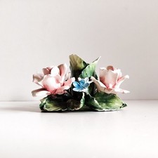 Bougeoir capodimonte rose d'occasion  Corbigny