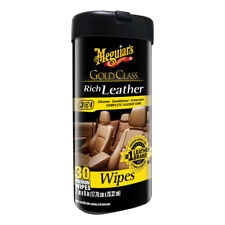 Limpador e condicionador de couro Meguiar's Gold Class vasilha 25 toalhetes comprar usado  Enviando para Brazil