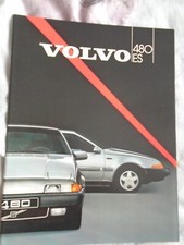 Volvo 480 brochure for sale  KINGS LANGLEY
