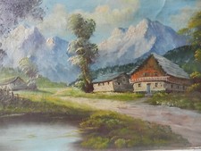 Ancien tableau signé d'occasion  France