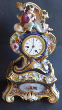Pendule porcelaine jacob d'occasion  Mussidan