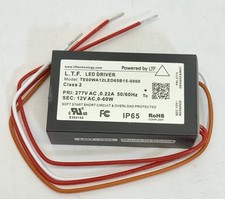 Transformador driver LED L.T.F 277/12V ELV REGULÁVEL TE60WA12LED65B15-0000 comprar usado  Enviando para Brazil