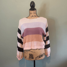 F21 striped knit for sale  Cleveland