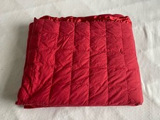 Edredom Charter Club vintage vermelho acolchoado com acabamento acetinado tamanho 104-90 pol , usado comprar usado Edredom Charter Club vintage vermelho acolchoado com acabamento acetinado tamanho 104-90 pol , usado comprar usado  Enviando para Brazil