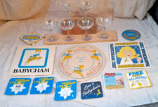 Set vintage babycham for sale  HEATHFIELD