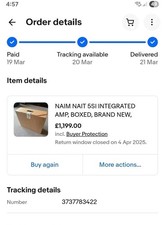 Naim nait 5si for sale  WIGTON