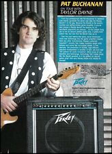 Pat Buchanan (Taylor Dayne Band) 1990 Peavey Bandit 112 Amp anúncio publicitário comprar usado  Enviando para Brazil