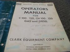 Clark c100 c120 for sale  Dubuque
