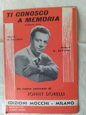 Johnny dorelli conosco usato  Chivasso
