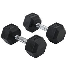 Homcom hexagonal dumbbells for sale  GREENFORD