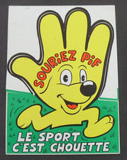 Autocollant ancien souriez d'occasion  France