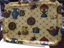 Serviertablett tablett 50er gebraucht kaufen  Mannheim
