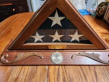 Wooden burial flag for sale  Houston
