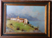 Dipinto olio tavola usato  Roma