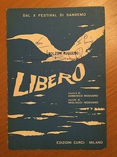 Spartito musicale libero usato  Milano