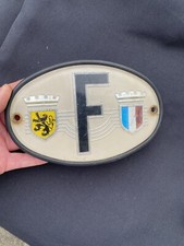 Plaque nationalité ffance d'occasion  Tours-