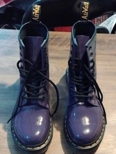 Dr.martens patent purple for sale  RUSHDEN