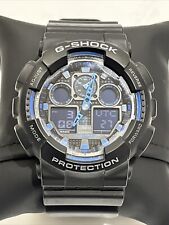 Relógio digital Casio G Shock masculino preto 5081 GA-100 temporizador alarme data nova bateria comprar usado  Enviando para Brazil