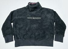 Moletom feminino Tommy Hilfiger grosso Sherpa lã tamanho M médio preto  comprar usado  Enviando para Brazil